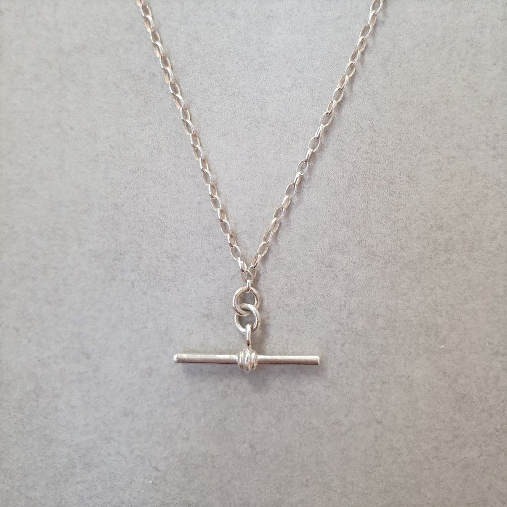Personalised Albert T Bar Necklace | Posh Totty Designs
